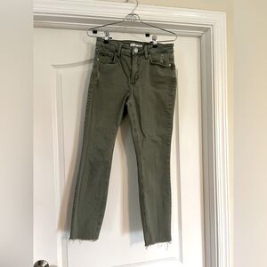 Sage green Lauren Conrad jeans